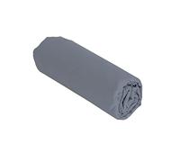 BELLECOUR - Alèse 160x200 cm B-Sensible Gris Anthracite - Protège Matelas Imperméable, Respirant et Anti-acariens Bonnet 32 cm - Fabriqué en France