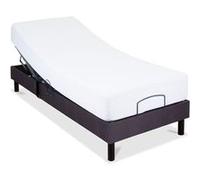 BELLECOUR LITERIE - Ensemble ATHENA 70x200 cm - Sommier électrique + Matelas Mémoire de forme G