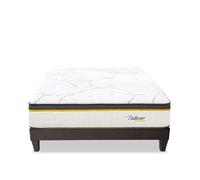 BELLECOUR LITERIE Ensemble Bellecour 3.0 160x200 cm Matelas Ressorts ensachés + Sommier Bois
