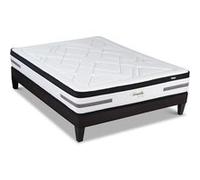 BELLECOUR LITERIE - Ensemble BELLEVUE 180x200 cm - Matelas Ressorts ensachés + Sommier Bois G