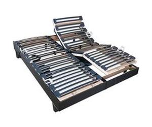 BELLECOUR LITERIE - Ensemble Duo FLEX 2x80x200 cm - Sommiers électriques + Matelas Mémoire de forme G