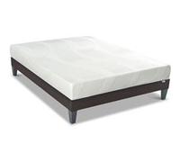BELLECOUR LITERIE - Ensemble PARIS 90x200 cm - Matelas Mémoire de forme + Sommier Bois G