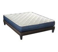 BELLECOUR LITERIE - Ensemble QUINCONCES 180x200 cm - Matelas Ressorts ensachés + Sommier Bois G