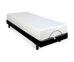 BELLECOUR LITERIE - Ensemble SUPERFLEX 70x190 cm - Sommier électrique + Matelas Mémoire de forme G