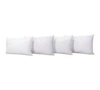 BELLECOUR LITERIE - Lot de 4 oreillers 45x70 cm CHAMBORD - Duvet & Plumes Blanc G