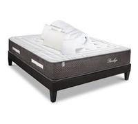 BELLECOUR LITERIE - Pack anti punaise PRIVILEGE 140x200 cm - Matelas + Sommier + Accessoires G