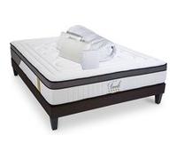 LITERIE - Pack anti punaise TIVOLI 140x190 cm - Matelas + Sommier + Accessoires