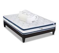 BELLECOUR LITERIE - Pack Prêt à dormir CHENONCEAU 160x200 cm - Matelas Mémoire de forme + Sommier + Accessoires G