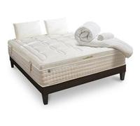 BELLECOUR LITERIE - Pack Prêt à dormir EMPEREUR 160x200 cm - Matelas Mémoire de forme + Sommier + Accessoires G
