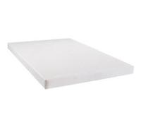 LITERIE - Sommier tapissier CAPUCINE 140x200 cm - Epaisseur 13 cm - Blanc (pieds non inclus)