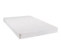 BELLECOUR LITERIE - Sommier tapissier CONSTANTINE 140x200 cm - Epaisseur 18 cm - Blanc (pieds non inclus) Blanc G