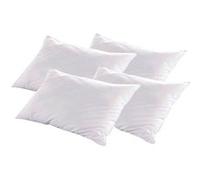 Bellecour - Lot de 4 oreillers alaska - fibres creuses polyester - mi-ferme - 50 x 70 cm Blanc G