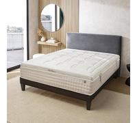 BELLECOUR Matelas Mémoire de Forme 140x200 Empereur Literie Hauteur 33 cm | Confort Ergonomique et Soutien Ferme | Fabriqué en France