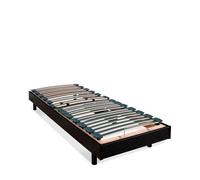 BELLECOUR LITERIE - Sommier électrique FLEX 80x200 cm - Lattes Noir G