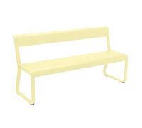 Bellevie - Banc de jardin avec dossier aluminium base