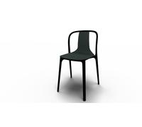 Belleville Chair Plastique Chaise Outdoor basalte - 4055737078873