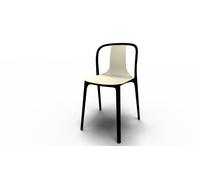 Belleville Chair Plastique Chaise Outdoor créme - 4055737078873