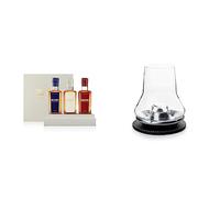 BELLEVOYE - Whisky Triple Malt - Coffret Degustation Whisky - Découverte - 3 x 20 e Whisky Français & PEUGEOT- Coffret Dégustation Whisky - Verre à Whisky + Socle Rafraîchissant + Sous-Verre