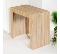 Concept Usine Table console extensible BELLI en bois 1,40 m Marron