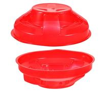 BELLIFFY 2pièces Housse de Protection Anti-poussière pour Détecteur de Fumée Lot de Caches Plastique Protection pour Cuisine Boulangerie et Espaces de Cuisson