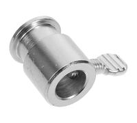 BELLIFFY Accessoires Barbecue pour Rôtissoire en Fer Chromé, Diamètre Extérieur 20mm, Haute Fiabilité et Points de Soudure Fins, pour Barbecue Extérieur Argenté
