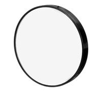 BELLIFFY Miroir Rond Grossissant avec Ventouses Miroir Compact pour Maquillage Et Salle De Bain Outil Cosmétique Portable Et Léger Noir