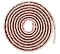 BELLIFFY Moulure Flexible Auto-adhésive Beige en NBR Décorative pour Décoration Murale et Décor Intérieur, 1 Rouleau à Coller Librement
