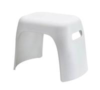 BELLIFFY PP Tabouret Style Nordique Simple Blanc, pour Garçon Fille | Bords Lisses, Surface Lisse, Assise Sûre, pour Aide la Cuisine, Chambre, Jardin et Table Basse