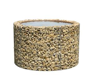 bellissa collecteur d'eau de Pluie - 95560 - citerne d'eau de Pluie pour Jardin - Bassin récupérateur d'eau, bâche de Bassin et Film de séparation Inclus - diamètre 130/110 cm, Hauteur 80 cm