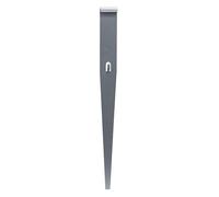 Bellissa Lot de 5 piquets d'ancrage galvanisés pour bordure de gazon 20 cm