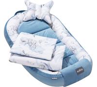 Bellochi Baby Rest Newborn - fait main - coton et velours - - nid d'ange pour bébé - 90x60x12cm - baby jambo set