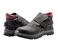 Bellota 72302S3 Bottes de sécurité pour soudeur homme et femme en cuir hydrofuge avec doublure rembourrée respirante et ouverture facile.
