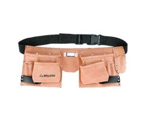 BELLOTA bellota Ceinture à outils, cuir, 6 poches Quantité:1