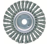 Bellota - Brosse industrielle circulaire en acier trempé. Fil de fer tressé