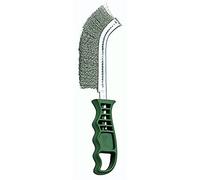 Bellota - Brosse manuelle étroite en inox. Fil de fer ondulé