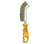 Bellota - Brosse manuelle étroite en laiton. Fil de fer ondulé