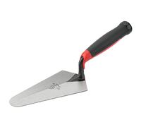 Bellota TRF42JBM - Truelle de Maçon Madrilène avec Lame Forgée et Manche Bi-matière, Outil pour les Professionnels de la Construction, noir, métallique, rouge
