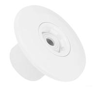Belnotelt Buse de massage rotative à 360 degrés pour piscine, spa, jet de massage, direction réglable, raccord de retour d'eau, insert mural en plastique pour équipement de piscine et spa, blanc