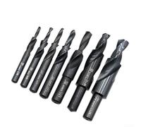 Belnotelt Foret étagé hélicoïdal HSS, 90/180 degrés pour perçage de métal et chanfreinage, outil M5 M6 M8 M10 (M10 x 90 degrés)