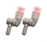 Belnotelt Lot de 2 gaines de rechange en silicone pour valve de morsure | Poche d'hydratation, buse anti-fuite à 360 degrés pour le camping, la randonnée, le vélo, la course à pied