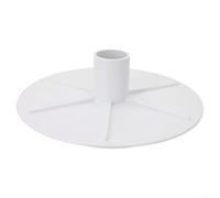 Belnotelt Plaque d'aspiration pour skimmer de piscine de 20,3 cm pour modèles S15 S20, pièce 85001900, adaptateur en plastique robuste pour entretien de piscine enterrée et hors sol, couleur blanche