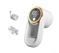 Belnotelt Rasoir à tissu rechargeable avec 3 modes de vitesse, écran LED et tête de coupe à 6 lames en acier inoxydable (blanc)
