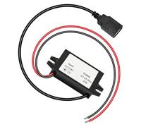 BELOWSYALER Module adaptateur d'alimentation pour projets d'appareils, convertisseur abaisseur 25 W, entrée câblée, boîtier ABS, installation fixe