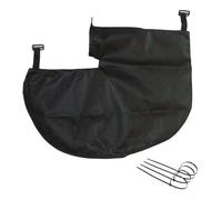 BELOWSYALER Sac sous vide pratique et indéchirable avec fermetures éclair à dégagement rapide Compatibilité universelle Comprend 4 attaches pour déchets de jardin Sac de collecte des feuilles avec