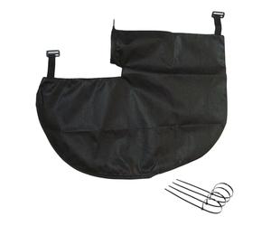 BELOWSYALER Sac sous vide pratique et indéchirable avec fermetures éclair à dégagement rapide Compatibilité universelle Comprend 4 attaches pour déchets de jardin Sac de collecte des feuilles avec