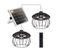 BELOWSYALER Télécommande solaire pour patio, porche, jardin, A