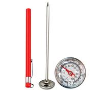 BELTI Thermomètre à Lait de Viande mécanique thermomètre de Cuisine de sonde d'acier Inoxydable de Cuisine