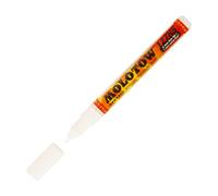 Belton Molotow One4All 127HS Marqueur, pointe 2 mm, (5 ml), couleur : blanc de signalisation (160)