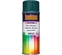 belton spectRAL 5018 Spray de peinture Bleu turquoise brillant, 400 ml - Qualité professionnelle