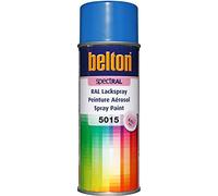belton SpectRAL RAL 5015 Spray de peinture Bleu ciel satiné 400 ml - Qualité professionnelle